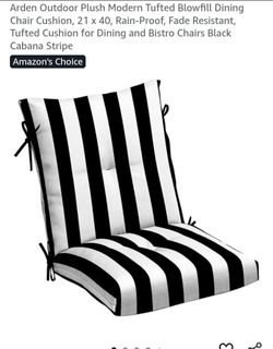 outdoor chair cushions 2 pack