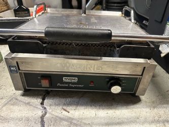 Waring Wpg250 Commercial Panini Express Grooved Plates 120v "No Tariffs"