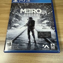 Metro Exodus PS4