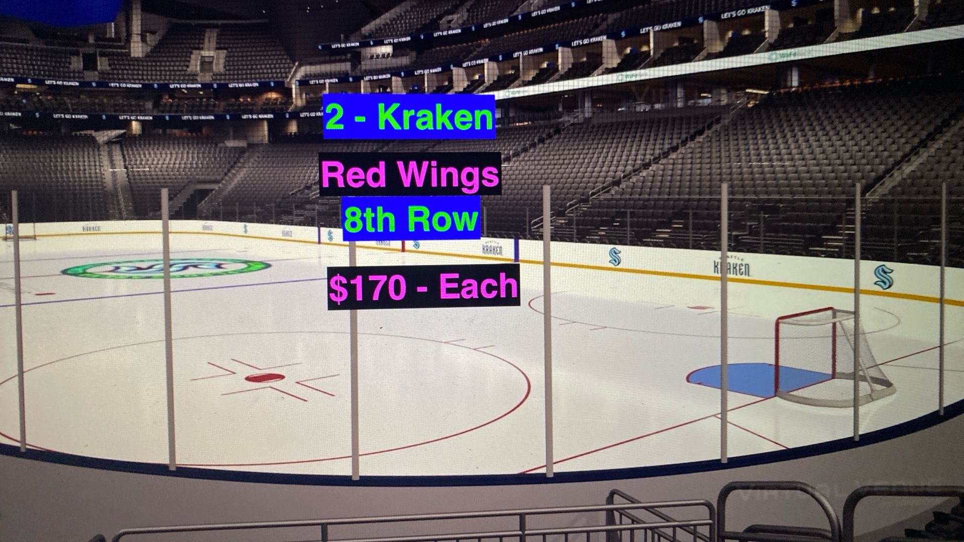 Kraken Red Wings Tickets