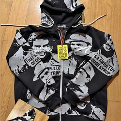 Asaali X That’s A Awful Lot Of Cough Syrup Zip Up Jacket