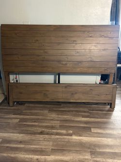 King bed frame