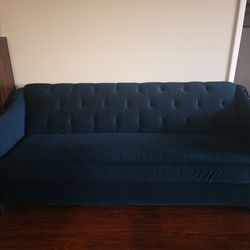 Blue couch