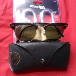 Ray Ban Rb3016 And Master Lock.