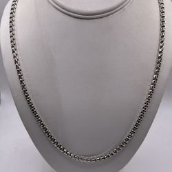 Effy Sterling Silver Men’s Box Link