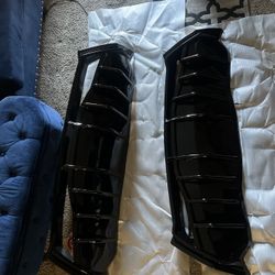 For Chevrolet Corvette C8 2 Door Z51 Stingray STG 3 2020-2025 Glossy Black Carbon Look Rear Bumper