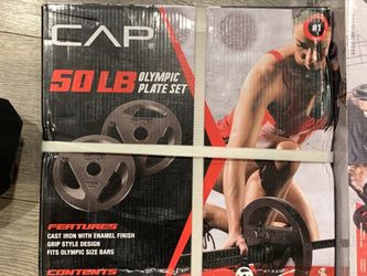 Olympic weight set 50Lb