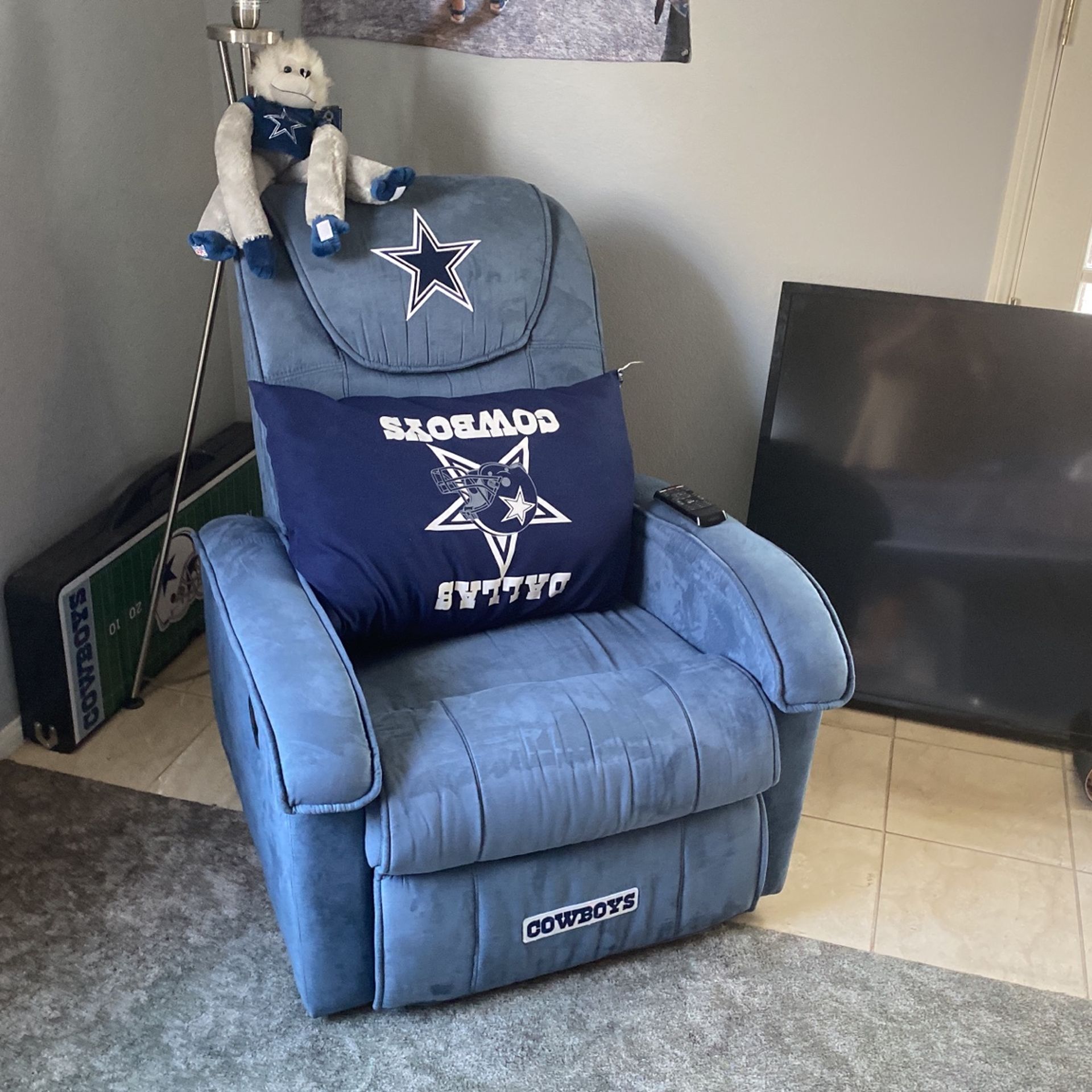 Dallas cowboys recliner rent a center hot sale