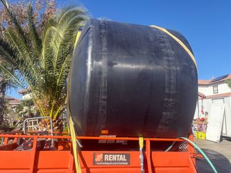 1550 Gal. Black Polyethylene Vertical Water Storage Tank