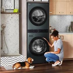 Limited Edition Stunning Nature Green LG WashTower – Washer + Dryer in One! $1500 OBO