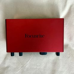 Focusrite Scarlett 2i2 Audio Interface