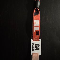 Rolling loud 3 day GA wristband