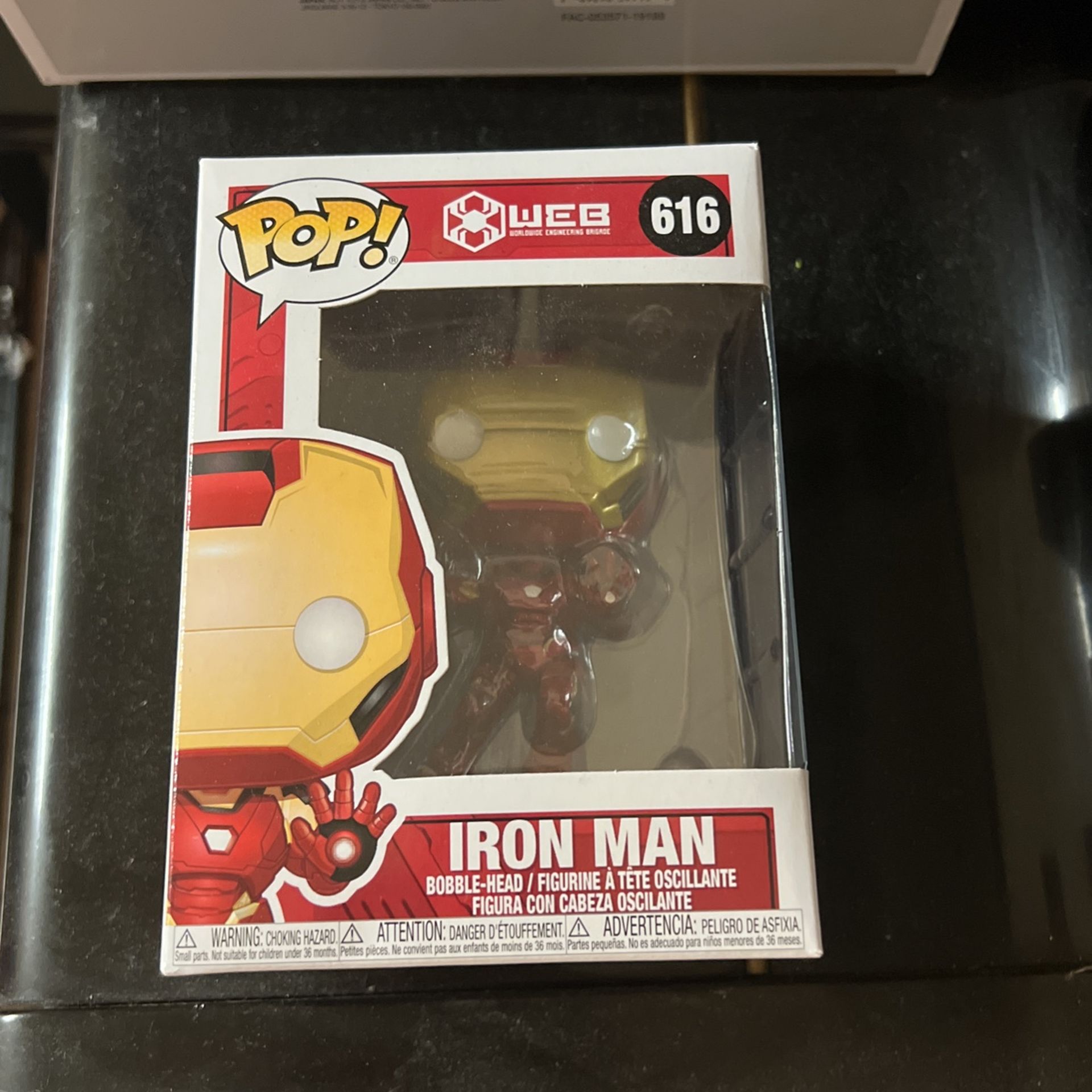 Iron Man (Metallic) Funko Pop