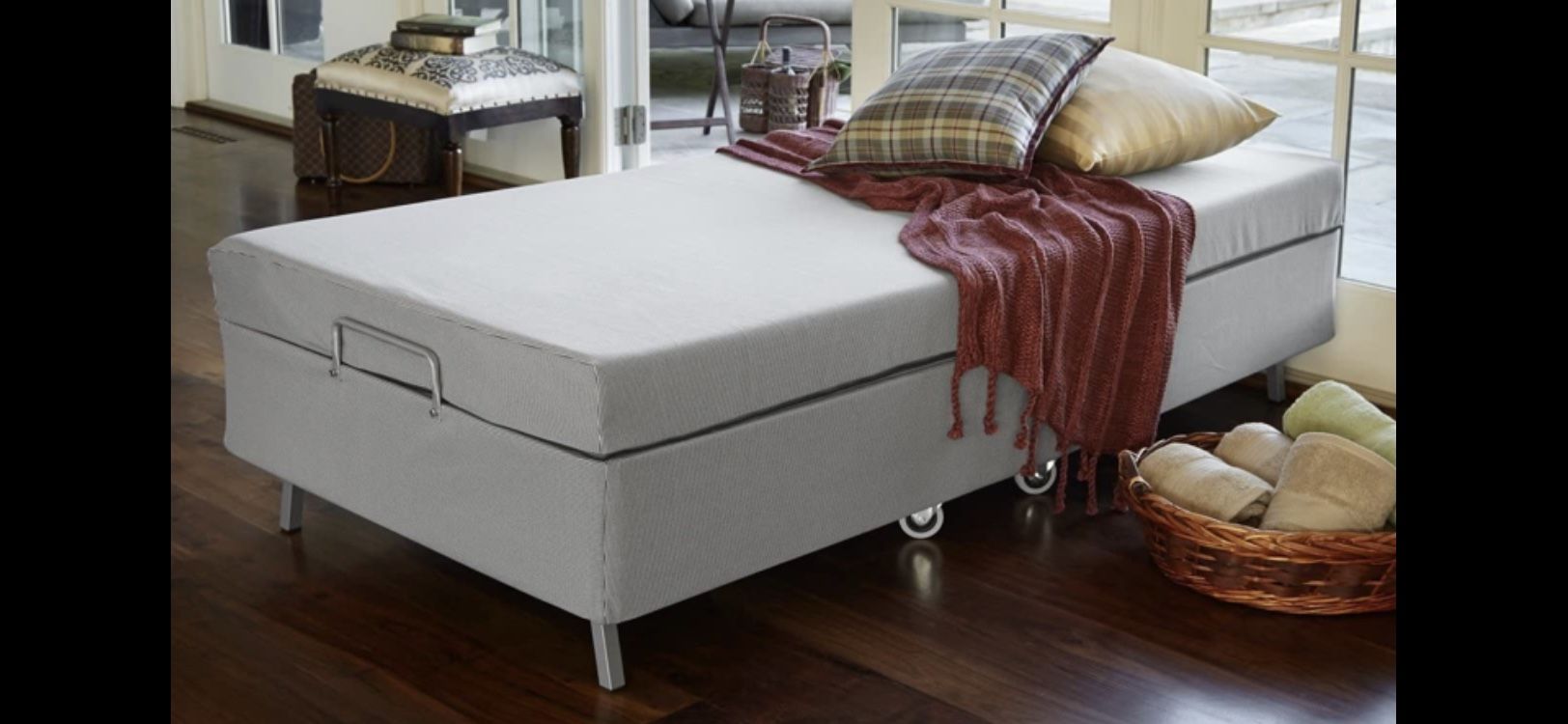 Folding Twin Bed Guests Room Saving