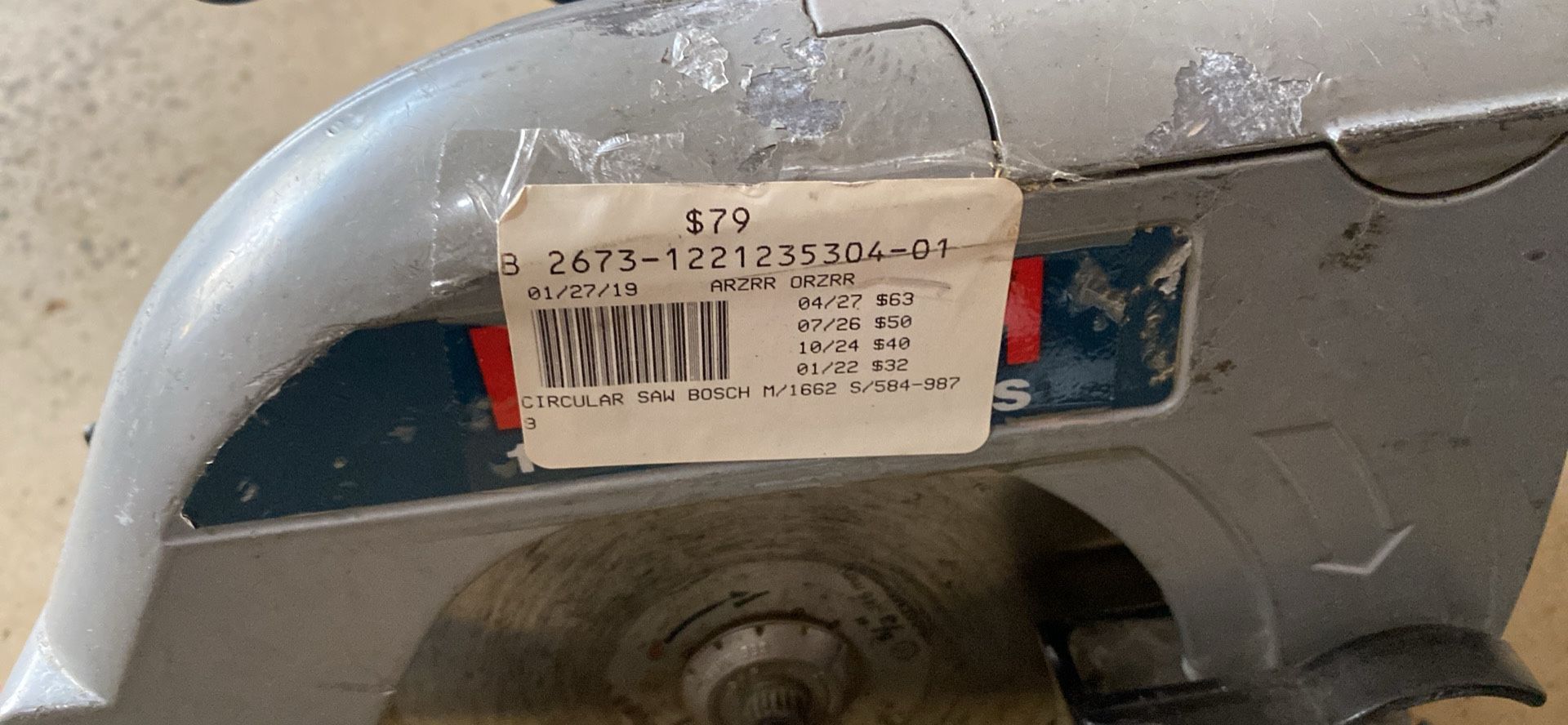 Bosch Battery Powered Circular Saw