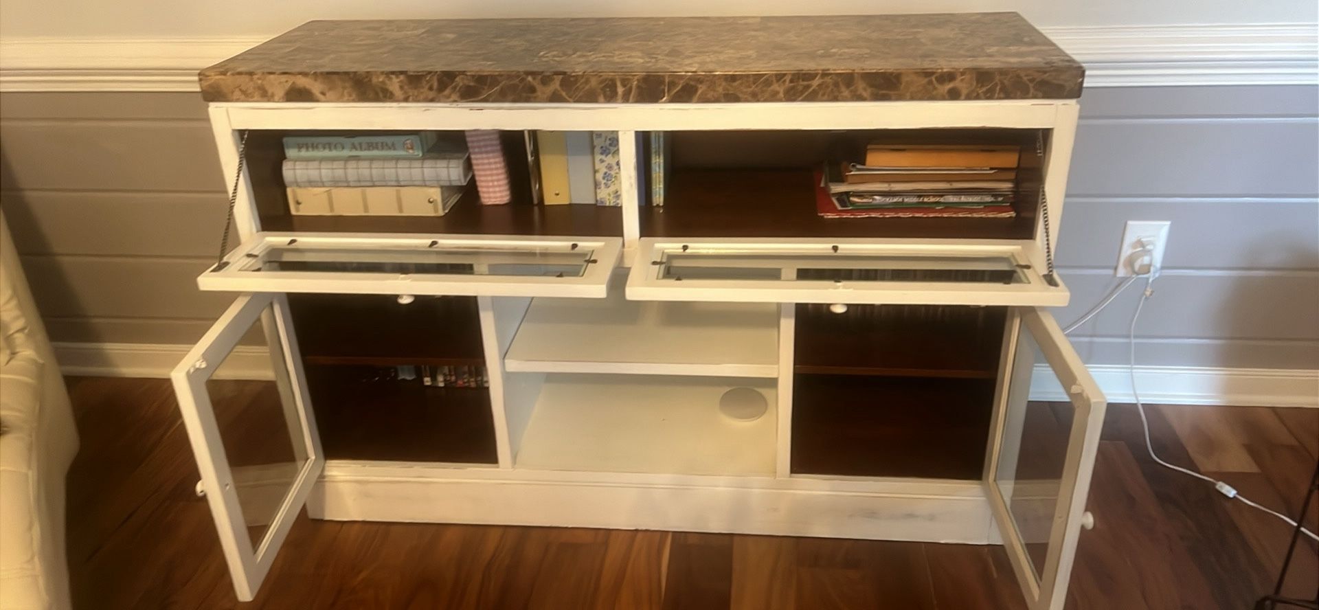 Console Table Marble Top