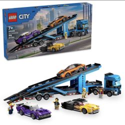 *BRAND NEW* LEGO City Car Transporter Truck With Sports Cars