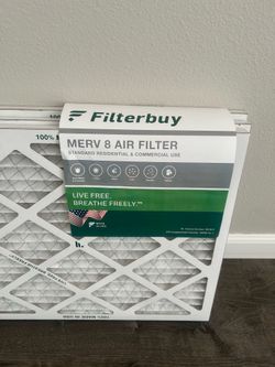New Furnace Air filter-3 pack: 16x20x1.