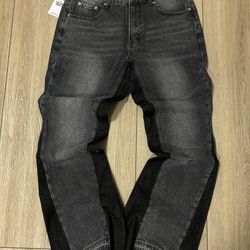Dark Grey Gallery Dept. Flare Jeans Mens Size Large