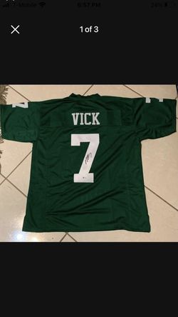 Michael Vick Signed Beckett Verified Jersey