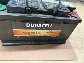Duracell agm battery