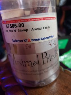 Animal. Rubber Stamp Set