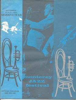 1964 Monterey Jazz Festival Progam