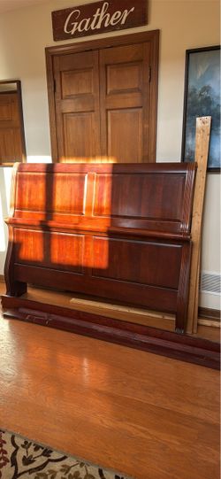Queen bed frame