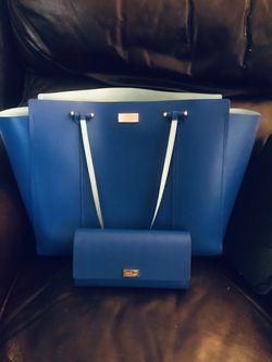 Kate spade large tote purse and wallet