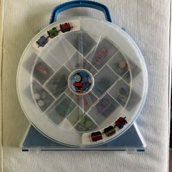 Mini Thomas the Train Mini Carry Case w/13 mini trains