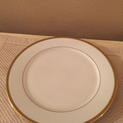 Gold Plates, bowls fine dining serving plates