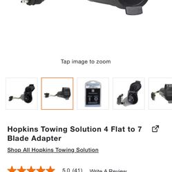 Hopkins Towing Solution 4 Flat to 7 Blade Adapter