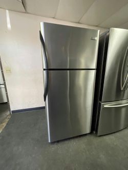 Stainless Steel Top Mount Refrigerator