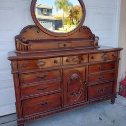 Dresser And Mirror
