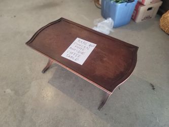 RARE DUNCAN PHYFE COFFEE TABLE ANTIQUE 