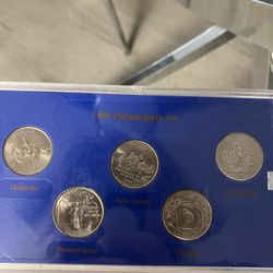 1999 Philadelphia Quarter Set  