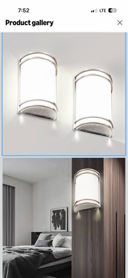 Indoor Wall Sconce, Half Cylinder Wall Light Fixture, 3000K 4000K 5000K Color Temperature Adjustable, Dimmable LED Modern Wall Light for Hallway Bedro