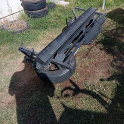 Motorcycle   Rack. With Winch Elec