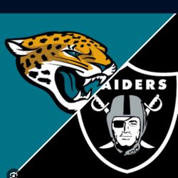 Raiders Vs Jaguars  Two Tickets For Sale