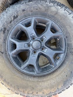 Jeep Wrangler Wheels & Tires x 5