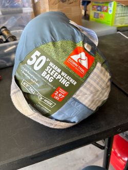 New sleeping bag