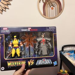 Marvel Legends Gamerverse Wolverine And Silver Samurai 2 Pack