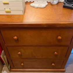 Solid Wood Handmade 3-Drawer Dresser