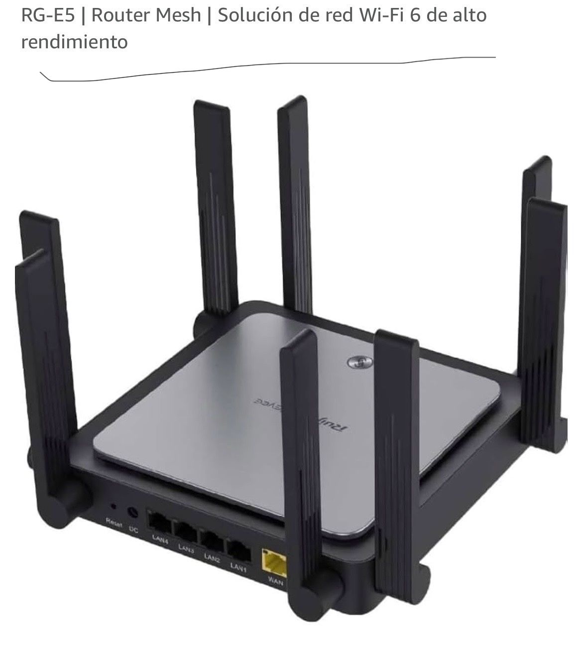 RG-E5 Wifi 6 3200M Dual Band Gigabit Mesa Router