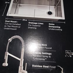 Gracier Bay Sink Bundle New In Box Asking $245