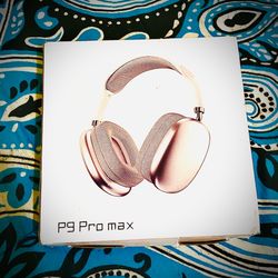 White P9 Pro Max Wireless Headphones — Bluetooth Deep Bass