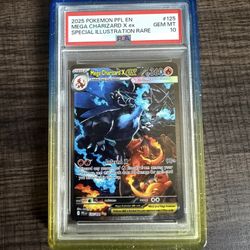 Mega Charizard X Ex #125 Phantasmal Flames PSA 10