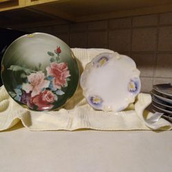 Set of Two Plates.