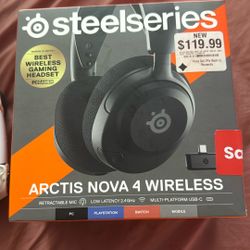 Arctic Nova 4 Wireless Gaming Etc. Headphones 