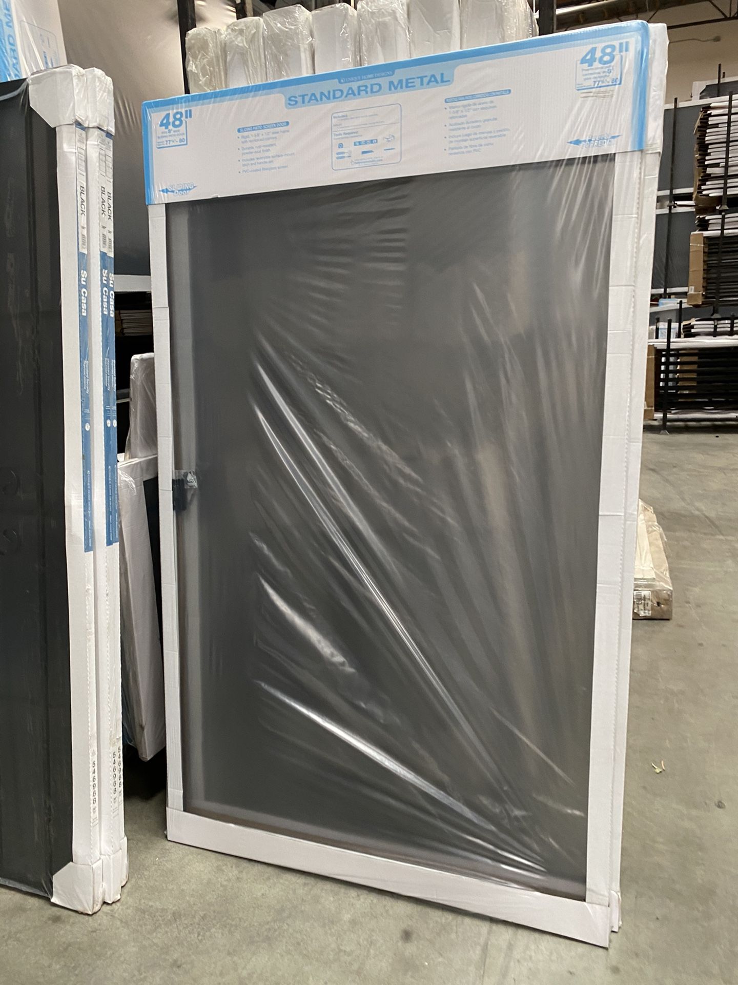 48x80 patio sliding screen door